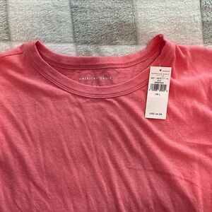 American Eagle Outfitters Pink Short Sleeve Tee